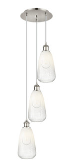 Ballston Three Light Pendant in Polished Nickel (405|113B-3P-PN-G480-6OP)