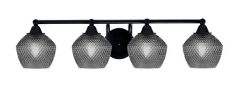 Paramount Four Light Bath Bar in Matte Black (200|3424-MB-4622)