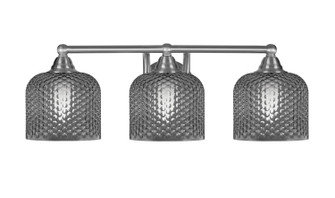Paramount Three Light Bath Bar in Brushed Nickel (200|3423-BN-4612)