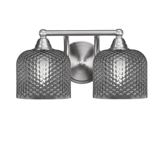 Paramount Two Light Bath Bar in Brushed Nickel (200|3422-BN-4612)