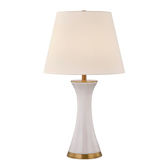 Dana One Light Table Lamp in White (51|11-CD19)