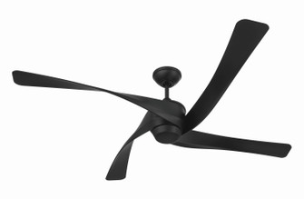 Venn 58'' Indoor/Outdoor Ceiling Fan 58'' Ceiling Fan in Flat Black (46|VNN58FB4)