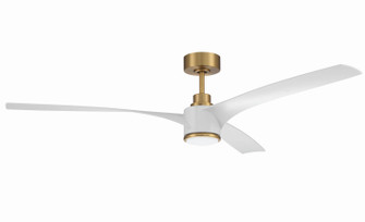 Phoebe 60'' Indoor Ceiling Fan without Wifi 60'' Ceiling Fan in Satin Brass (46|PHB60SB3-NWF)