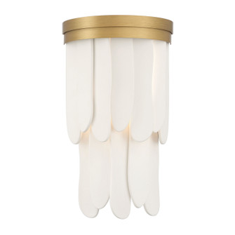 Briscade One Light Wall Sconce in Painted Legacy Brass (7|2071-870)