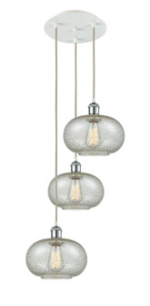 Ballston LED Pendant in White Polished Chrome (405|113B-3P-WPC-G249)