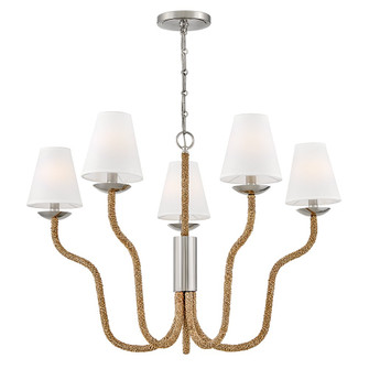 Harwich LED Chandelier in Polished Nickel (13|48444PN-NAT)