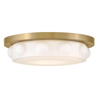 Zoey LED Flush Mount in Lacquered Brass (13|47601LCB)