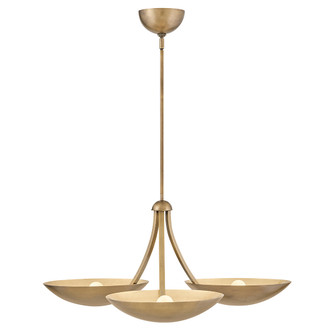 Glenn LED Chandelier in Heritage Brass (138|FR41646HB-GLF)