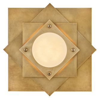 Claude LED Flush Mount in Heritage Brass (138|FR41583HB)