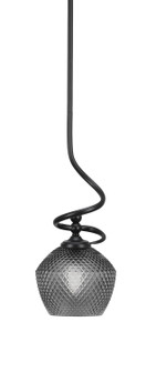 Capri One Light Mini Pendant in Matte Black (200|901-MB-4622)