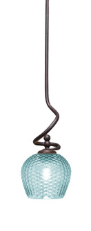 Capri One Light Mini Pendant in Dark Granite (200|901-DG-4605)