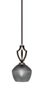 Zilo One Light Mini Pendant in Dark Granite (200|561-DG-4622)