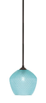 Zilo One Light Mini Pendant in Dark Granite (200|560-DG-4925)