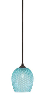 Zilo One Light Mini Pendant in Dark Granite (200|560-DG-4905)