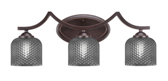 Zilo Three Light Bath Bar in Dark Granite (200|553-DG-4612)