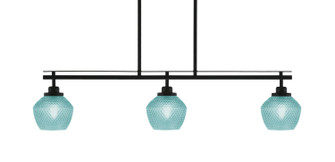 Odyssey Three Light Island Pendant in Matte Black (200|2636-MB-4625)