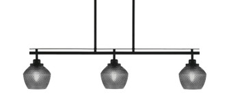 Odyssey Three Light Island Pendant in Matte Black (200|2636-MB-4622)