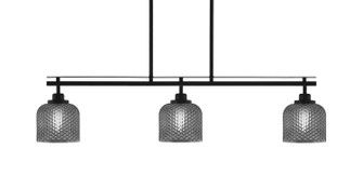 Odyssey Three Light Island Pendant in Matte Black (200|2636-MB-4612)