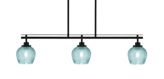 Odyssey Three Light Island Pendant in Matte Black (200|2636-MB-4605)