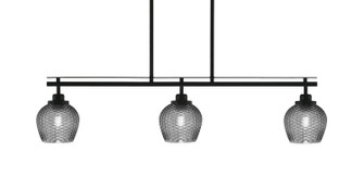 Odyssey Three Light Island Pendant in Matte Black (200|2636-MB-4602)