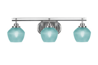 Odyssey Three Light Bath Bar in Brushed Nickel (200|2613-BN-4625)