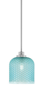 Odyssey One Light Mini Pendant in Brushed Nickel (200|2601-BN-4915)
