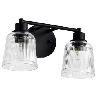 Grayson Two Light Vanity in Matte Black (72|60-8602)
