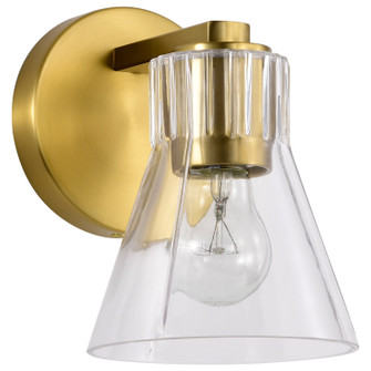 Gianna One Light Vanity in Vintage Brass (72|60-8341)