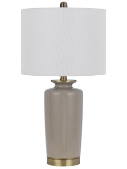 Modica One Light Table Lamp in Sand/Antique Brass (225|BO-3227TB)