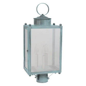 Marlene Three Light Post Mount in Verdi Gris (196|NL-8053-VG-LT3-FST)