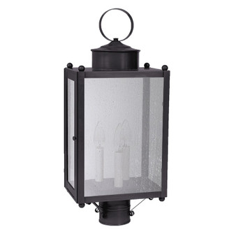 Marlene Three Light Post Mount in Dark Brass (196|NL-8053-DB-LT3-SMG)