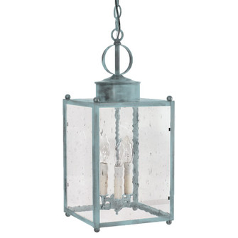 Marlene Three Light Hanging Lantern in Verdi Gris (196|NL-8052-VG-LT3-CSG)