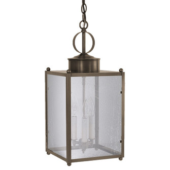 Marlene Three Light Hanging Lantern in Dark Antique Brass (196|NL-8052-DAB-LT3-SMG)