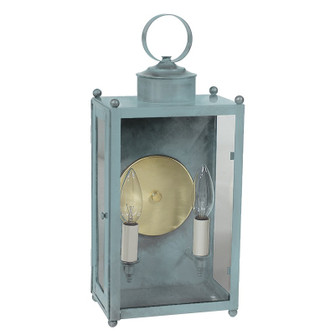 Marlene Two Light Wall Sconce in Verdi Gris (196|NL-8031-VG-LT2-CLR-BR45)