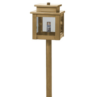 Hawthorne One Light Path in Antique Brass (196|8909-AB-G4-CLR)