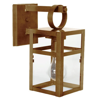 Newport One Light Wall Sconce in Antique Brass (196|63911-AB-MED-CLR)
