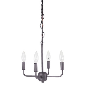 Lexington Four Light Chandelier in Dark Brass (196|17432-DB-LT4)