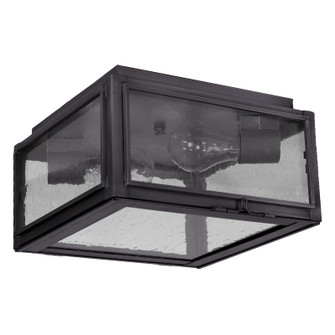 Lexington Two Light Flush Mount in Dark Brass (196|17244-DB-MED2-CSG)