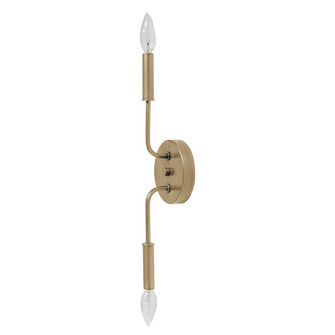 Lexington Two Light Wall Sconce in Antique Brass (196|17231-AB-LT2)