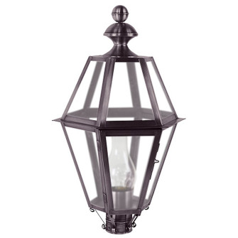 Boston Family One Light Post Mount in Dark Brass (196|1623-DB-CIM-FST)