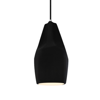 Radiance Collection One Light Pendant in Polished Chrome (102|CER-6597-BLK-CROM-BKCD)