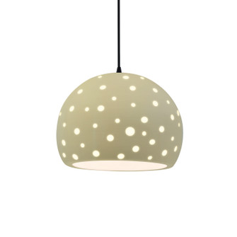 Radiance Collection One Light Pendant in Brushed Nickel (102|CER-6585-CRB-NCKL-RIGID)