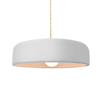 Radiance Collection LED Pendant in Brushed Brass (102|CER-6573-SKBL-BRSS-BEIG-TWST-LED1-700)