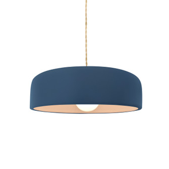 Radiance Collection One Light Pendant in Matte Black (102|CER-6571-MDMT-MBLK-BEIG-TWST)