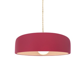 Radiance Collection One Light Pendant in Brushed Brass (102|CER-6571-CRSE-BRSS-BEIG-TWST)