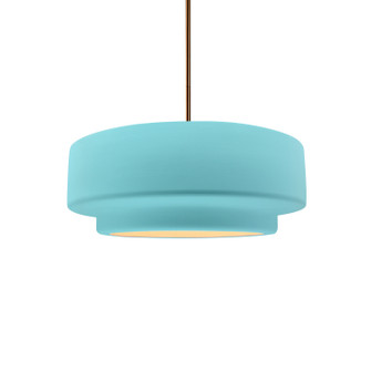 Radiance Collection One Light Pendant in Brushed Brass (102|CER-6540-RFPL-BRSS-RIGID)