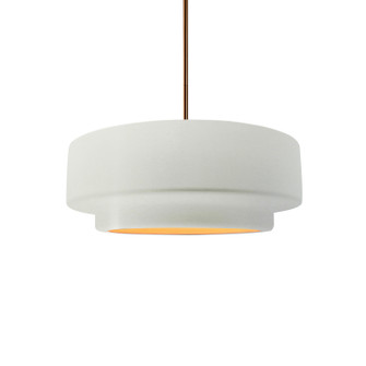 Radiance Collection One Light Pendant in Brushed Brass (102|CER-6540-MTGD-BRSS-RIGID)