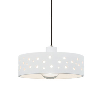 Radiance Collection LED Pendant in Antique Brass (102|CER-6467-CLAY-ABRS-RIGID-LED1-700)