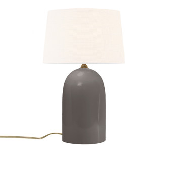 Portable One Light Portable in Brushed Brass (102|CER-2565-GRY-WHTE)