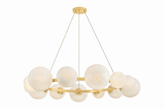 Pacama 13 Light Chandelier in Aged Brass (70|5555-AGB)